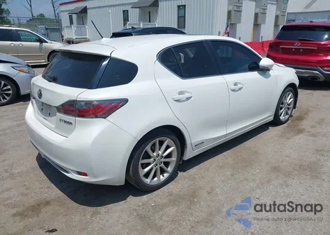 2013 Lexus Ct 200H из США, поврежденный, VIN JTHKD5BH9D2171433